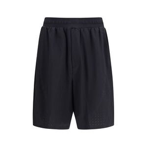 Y-3 Black Polyester Bermuda Men's Shorts